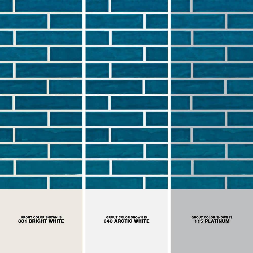 Brookline Teal 2x10 Polished Ceramic Subway Wall Tile