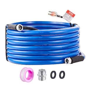 50 ft. Heated Water Hose for RV, Heated Drinking Water Hose Antifreeze to -45°F, Automatic Self-regulating, 5/8 in.