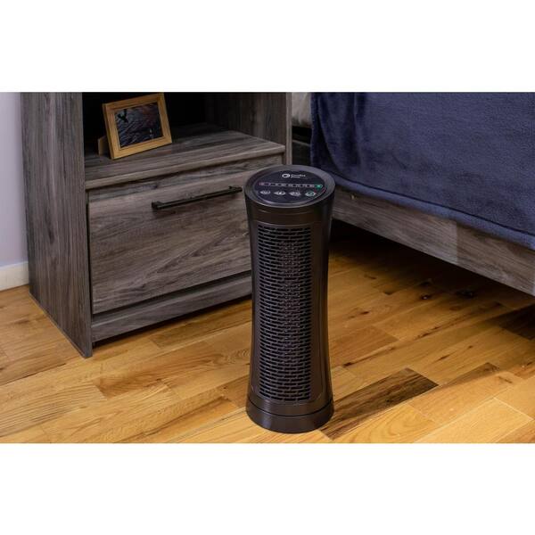 Comfort Zone 1500-Watt Electric Ceramic Space Heater with Energy Save Mode  CZ457EBK - The Home Depot
