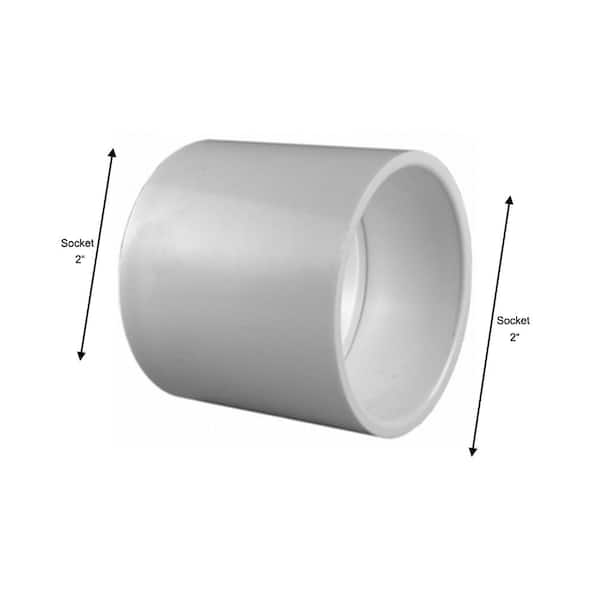 2 in. PVC Schedule 40 S x S Coupling