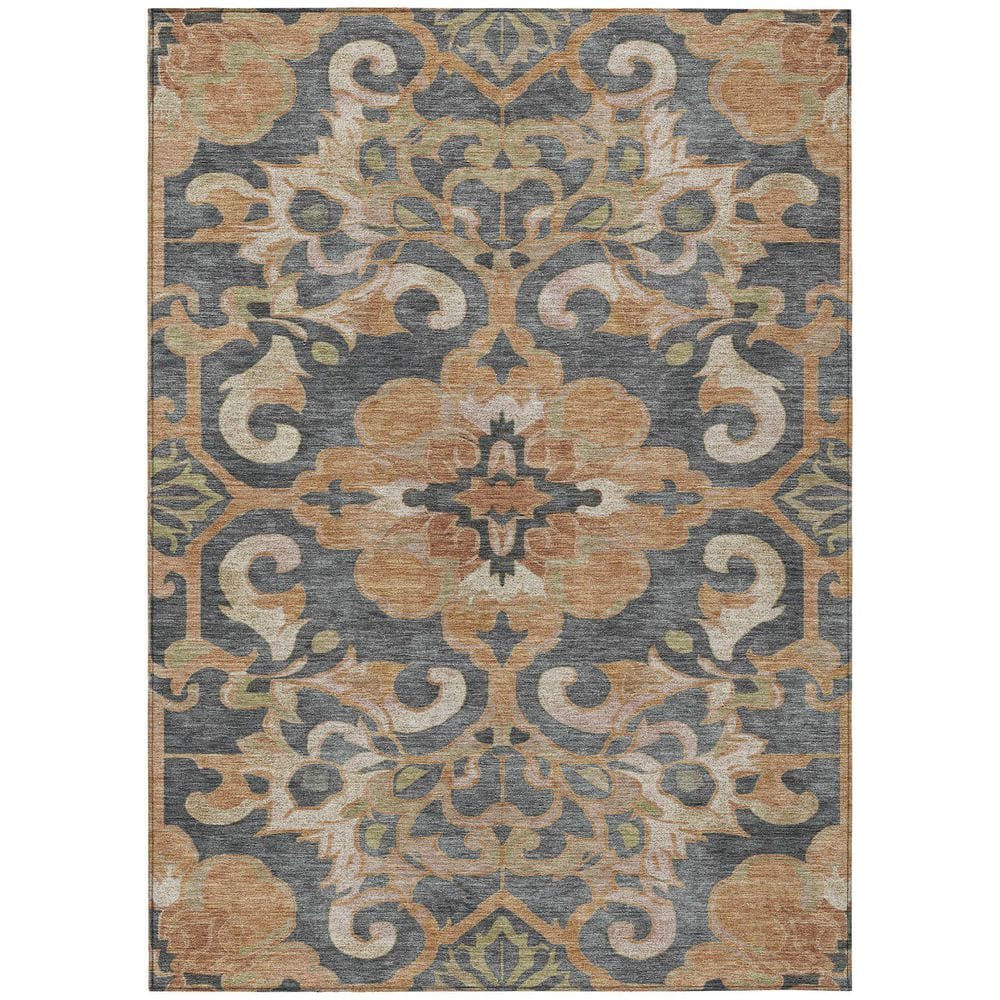 Chantille Machine Washable Indoor/Outdoor Abstract ACN1947 Terracotta 10 ft. x 14 ft. Area Rug price history on PriceWatchPro