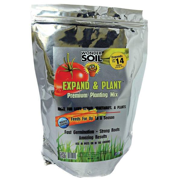 WONDER SOIL 3 Gal. Premium Expanding Coco Coir Living Soil with Added Nutrients for Indoor and Outdoor Use
