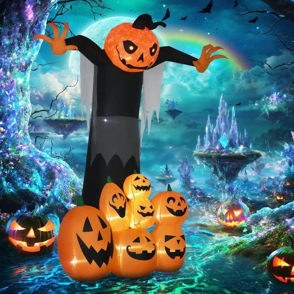 【専用】セキュリティ + All-Weather 9 ft. Halloween Inflatables Outdoor Decorations