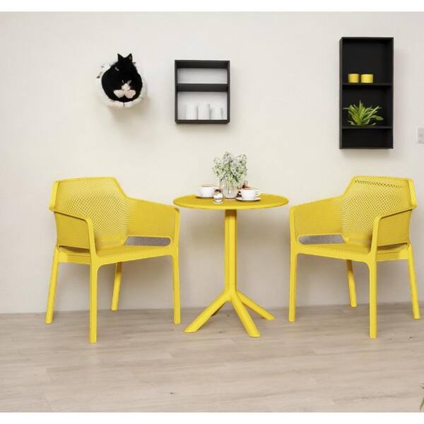 Mustard bistro set sale