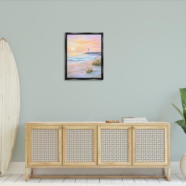 Paragon Modern Flow 1 Piece Framed Giclee Abstract Art Print 36 in
