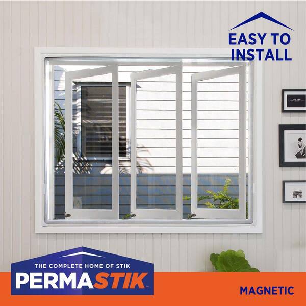 Permastik 78.7 in. x 78.7 in. White UV Resistant Fiberglass Mesh 