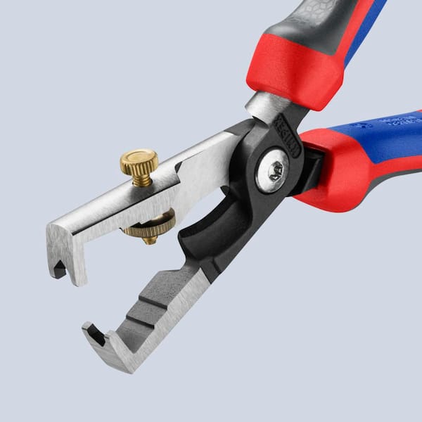 KNIPEX Strix Insulation Strippers with Cable Shears 13 62 180