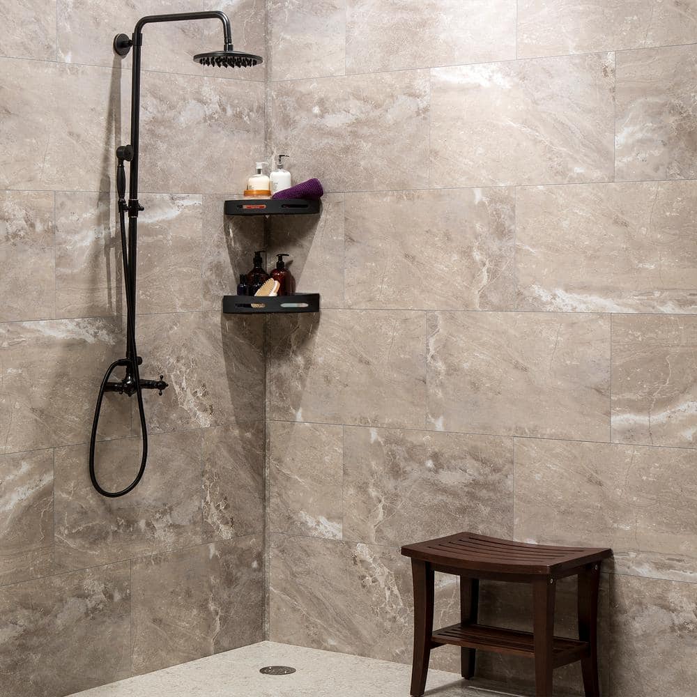 Venetian Marble Waterproof Vinyl Wall Tiles for Kitchen and Bathroom