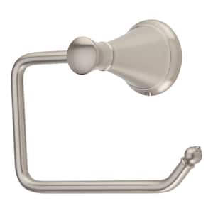 Saxton Wall Mounted Toilet Tissue Holder in Brushed Nickel
