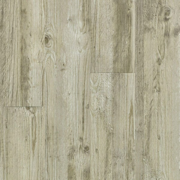 ProMark Distressed Driftwood 6 MIL x 6in. W x 36in. L Waterproof Glue Down Vinyl Plank Flooring 24ct (35.95sq. ft./case)