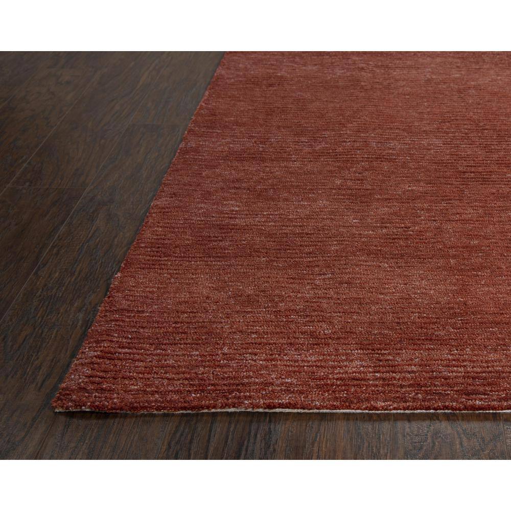 Luna Red Hand-Tufted Synthetic Rectangular Area Rug