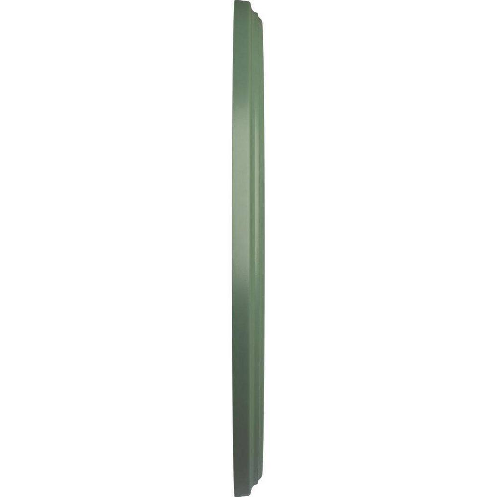 Athenian Green Polyurethane Ceiling Medallion, 15.75" Diameter