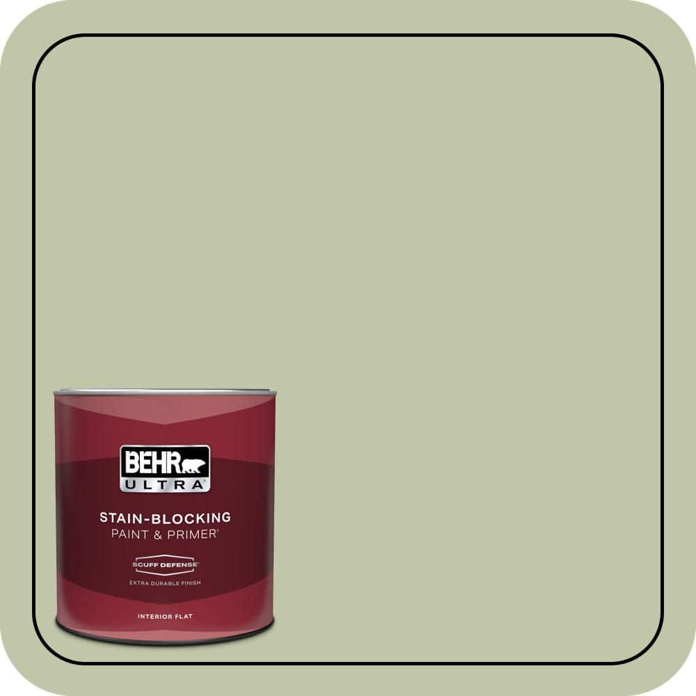 1 qt. #PPU10-08 Minted Lemon Extra Durable Flat Interior Paint & Primer price history on PriceWatchPro