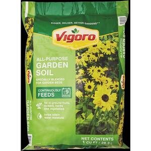 1 cu. ft. All Purpose Garden Soil for In-Ground Use for Fruits, Flowers, Vegetables and Herbs
