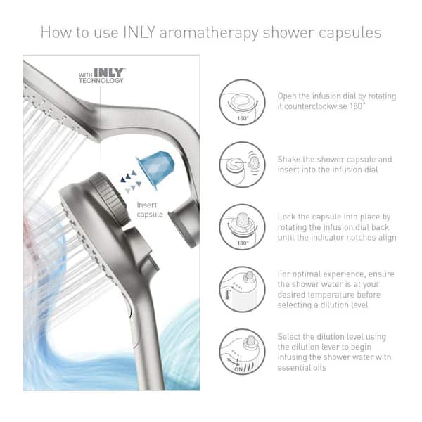 Shower Renovation: 6 Affordable Luxury Spa Shower Accessories – Aroma Sense  USA