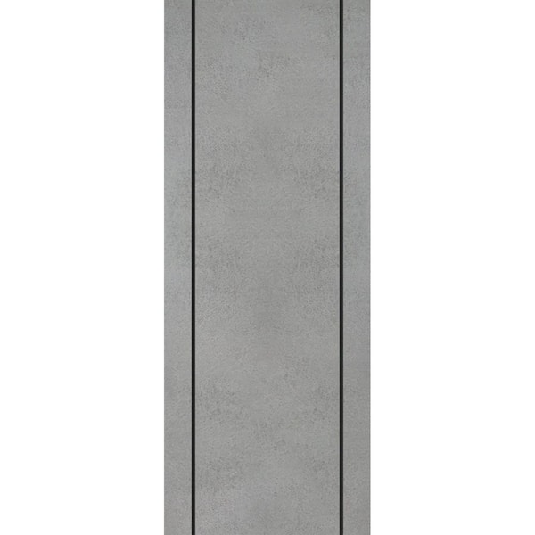 32 in. x 80 in. Solid Wood with Honeycomb Concrete Interior Door Slab
