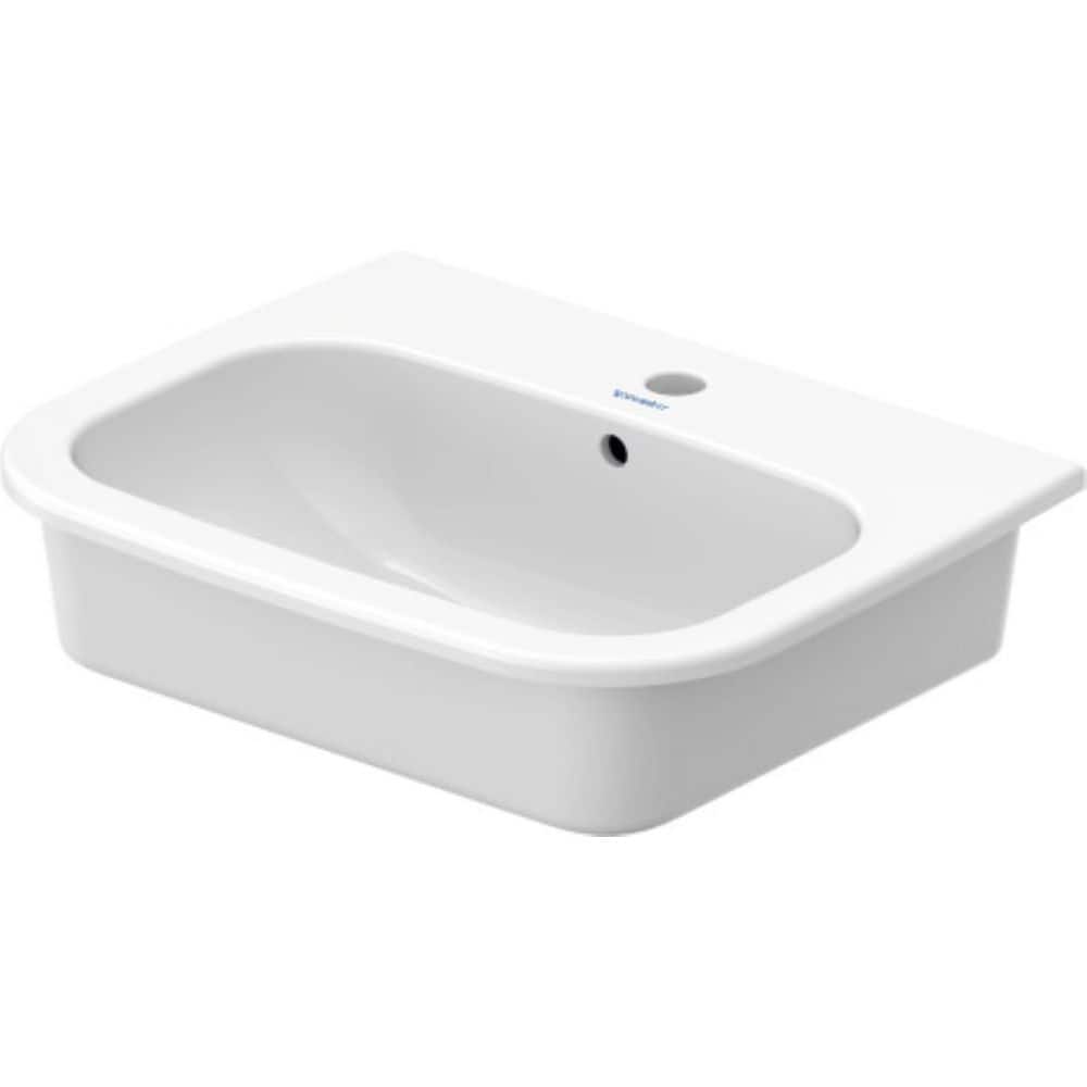 EAN 4021534344077 product image for D-Code Bathroom Sink in White | upcitemdb.com