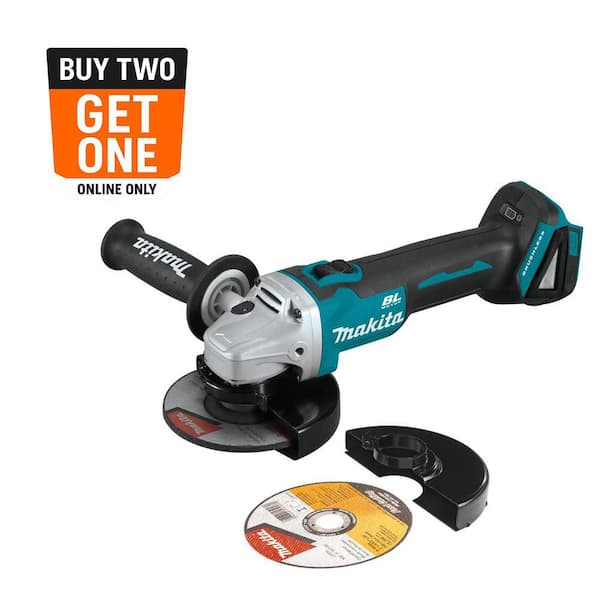 18V LXT Lithium-Ion Brushless Cordless 4-1/2 / 5 in. Cut-Off/Angle Grinder with Electric Brake (Tool Only)