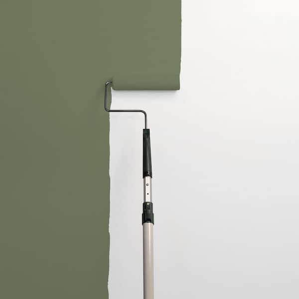 Glidden Essentials 1 gal. PPG1124-6 Dark Sage Flat Exterior Paint