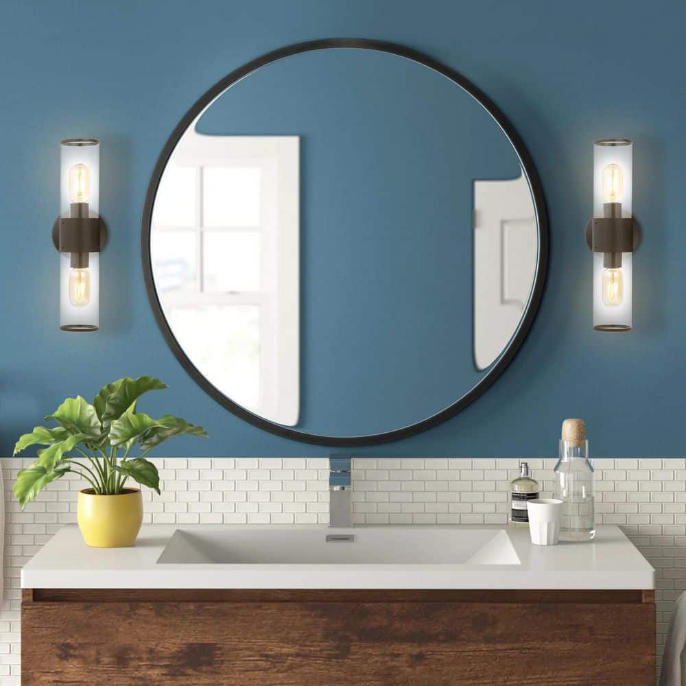 Quinn 15.5" Oil Rubbed Bronze LED Wall Sconce