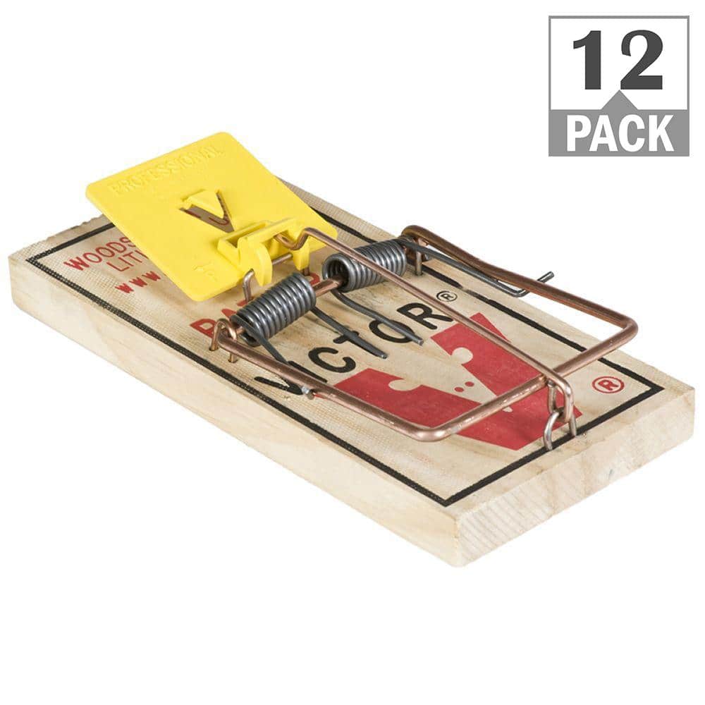  Victor Easy Set Mouse Trap - 18 Pack (72 Total Traps) : Patio,  Lawn & Garden