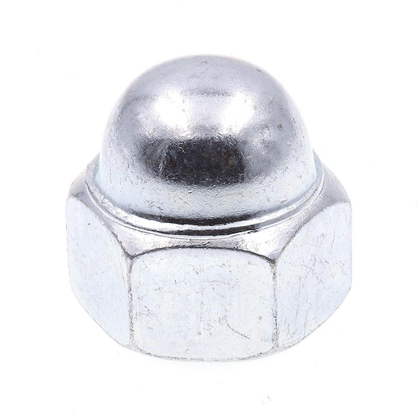 Prime-Line 1/2 in.-13 Zinc Plated Steel Acorn Cap Nuts (5-Pack)