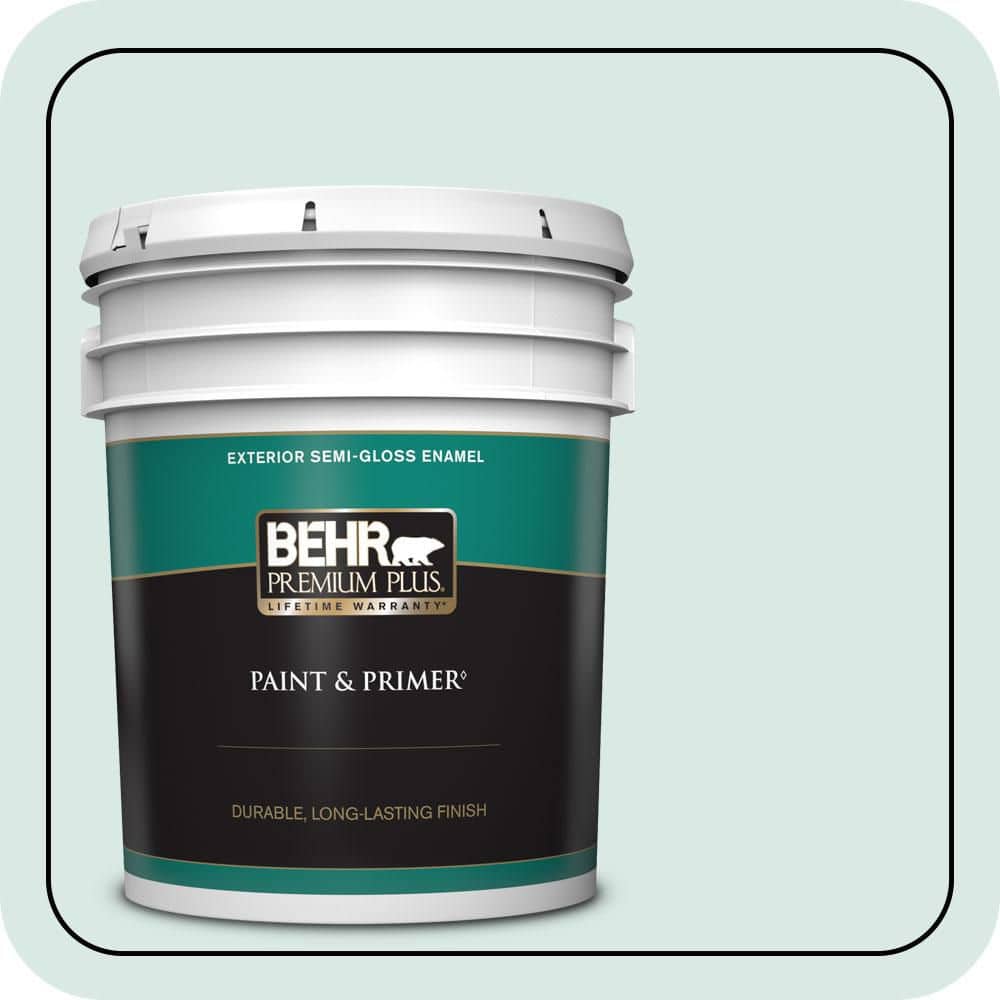5 gal. Home Decorators Collection #HDC-WR15-5 Arctic Flow Semi-Gloss Enamel Exterior Paint & Primer price history on PriceWatchPro