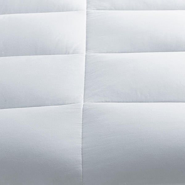 The Company Store Legends Hotel 1 in. Twin Down White Mattress Pad