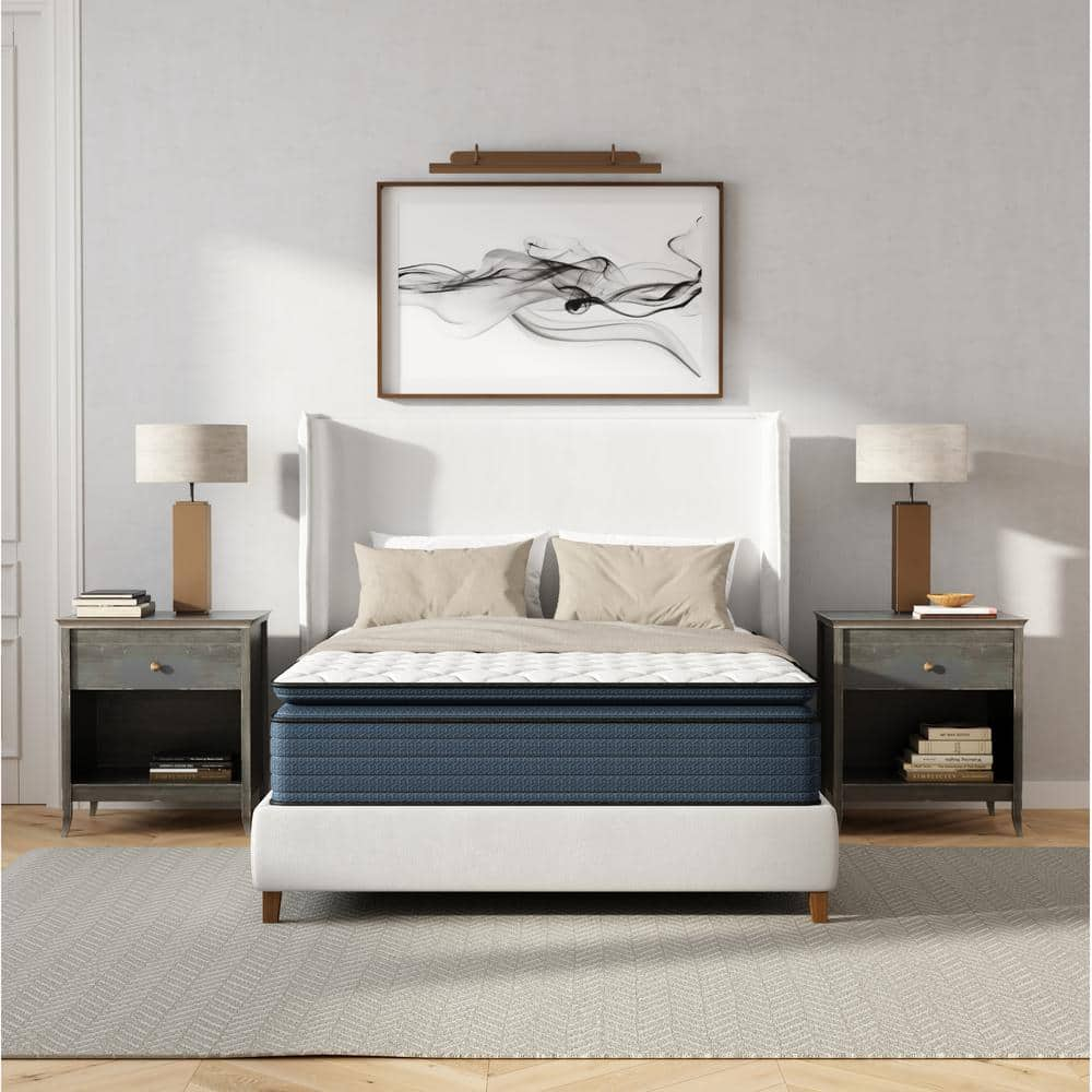 NapQueen Cashmere Queen Medium Hybrid 14 In. Mattress NQIS14QQ - The ...