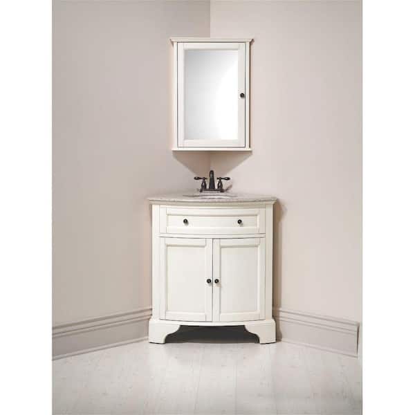 Home Decorators Collection Hamilton 31, Corner Bathroom Vanity Cabinet