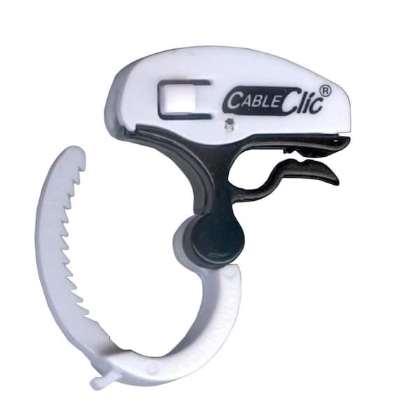 CABLE CLIC Micro Cable Clic - White/Black