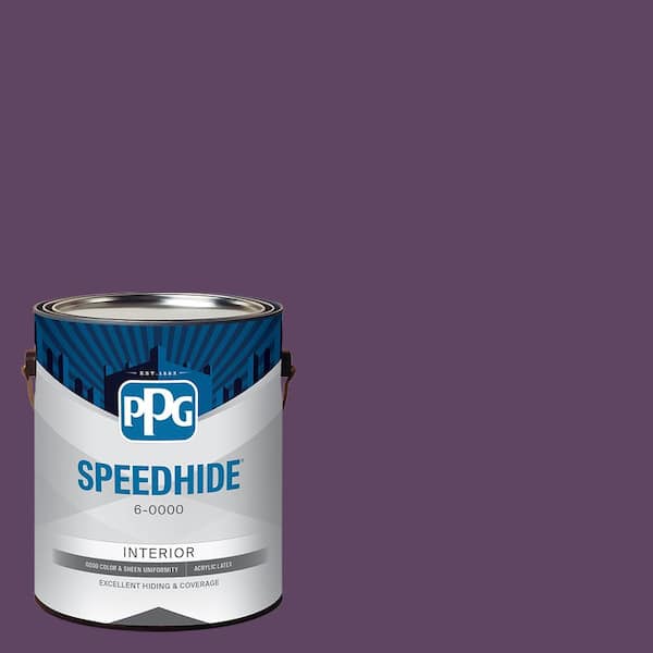 SPEEDHIDE 1 gal. PPG1177-7 Pansy Petal Ultra Flat Interior Paint