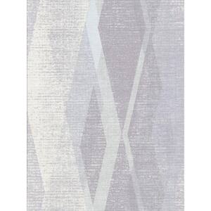 Torrance Lavender Distressed Geometric Paper Strippable Roll (Covers 57.8 sq. ft.)