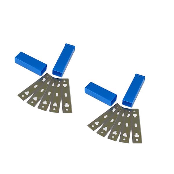 Unger Window Scraper Replacement Blades (2-Pack) 970270 Combo 1 - The Home  Depot