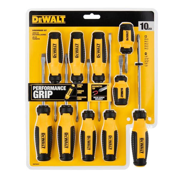 DEWALT Phillips Screwdriver Set 10 Piece DWHT65201 The Home Depot