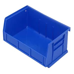 Ultra Series 1.0 Gal. Hang Storage Tote and Stack in Blue (8-Pack)