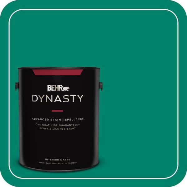 BEHR DYNASTY 1 gal. #T16-03 Emperors Silk Matte Interior Stain-Blocking Paint & Primer