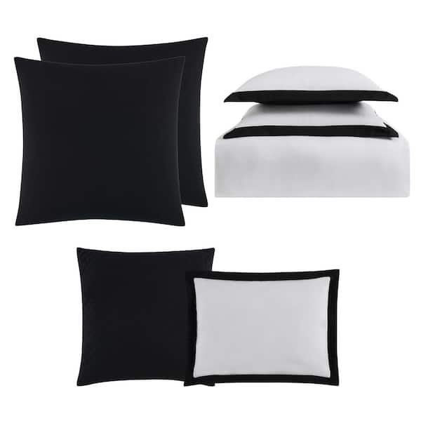 Everyday Hotel Border Duvet Cover Set