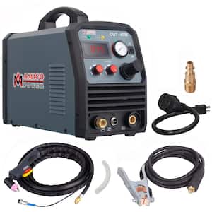 45 Amp 95-Volt to 260-Volt Wide Voltage Plasma Cutter with 3/5 in. Clean Cut, Power Cords Can Extend to 700 ft.
