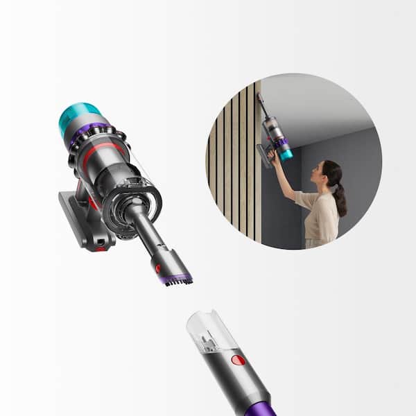 Dyson Gen5 Detect Bagless, Cordless, Hepa Filter, All Floor Types, in Stick Vacuum 447930-01 The Home Depot
