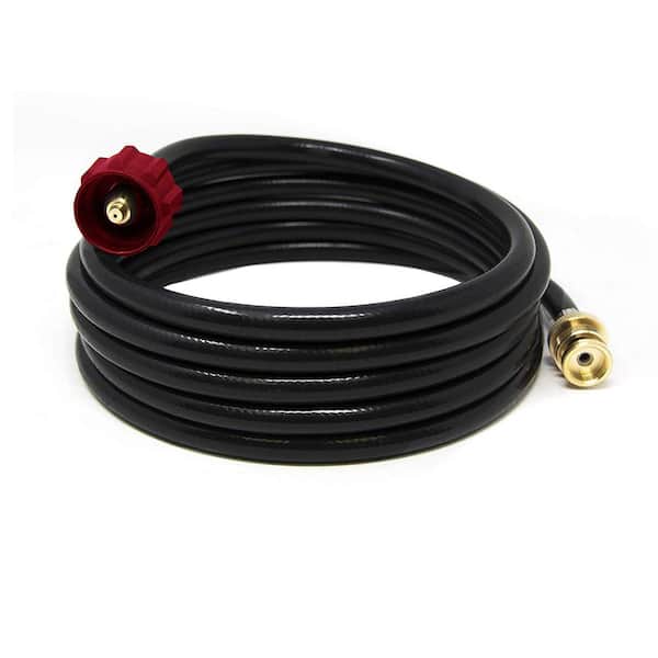 GASONE 12 ft. 1 lb. to 20 lbs. Propane Adapter Hose Converter