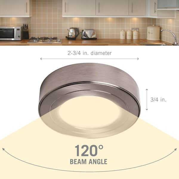 Armacost Lighting PureVue RGB+W LED Matte White Puck Light