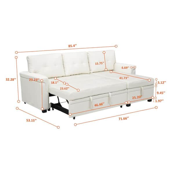 HOMESTOCK White, 5 -Drawer Wood Storage Dresser Cabinet with