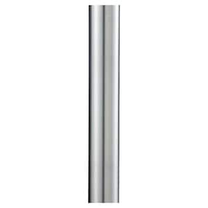 7 ft. Brushed Aluminum Smooth Outdoor Lamp Post
