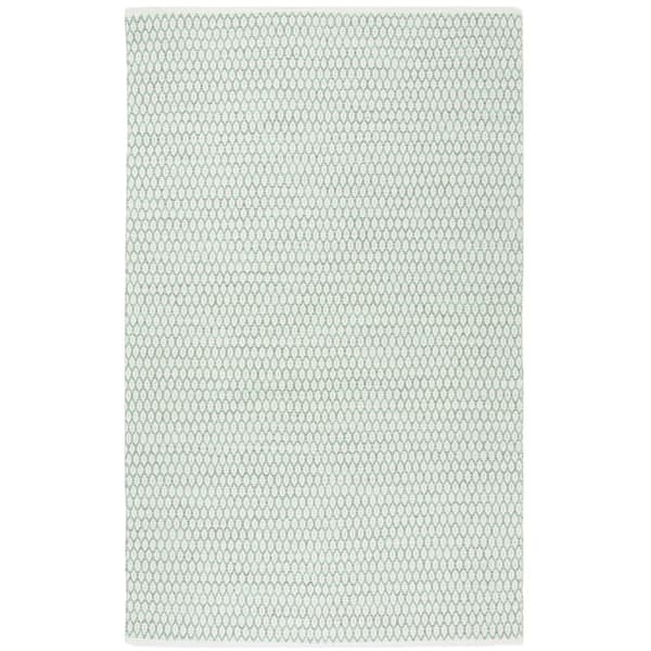 Montauk Light Green/Ivory 9 ft. x 12 ft. Geometric Multi-Diamonds Area Rug