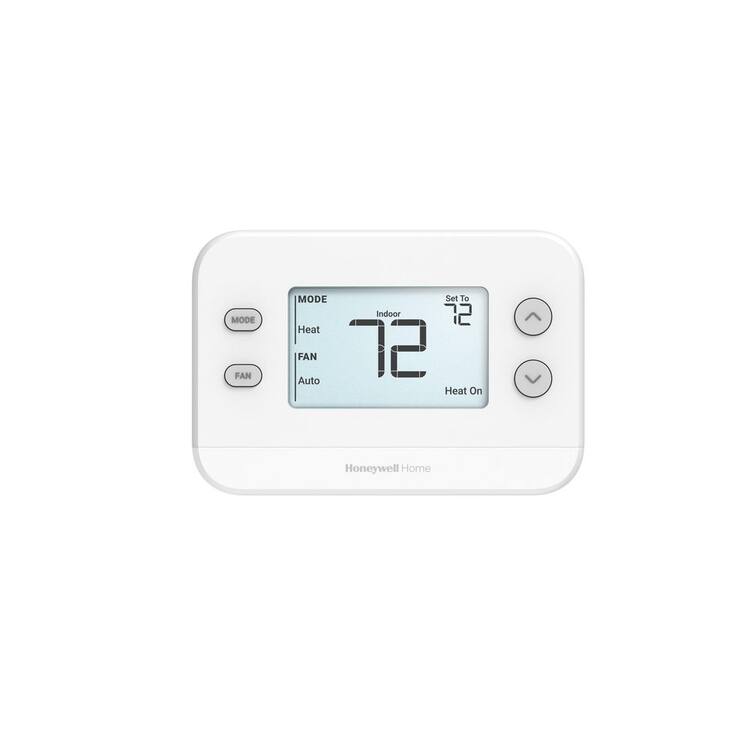 Honeywell Home X1N Non-Programmable Thermostat, Single-Stage, 1-Heat/1-Cool