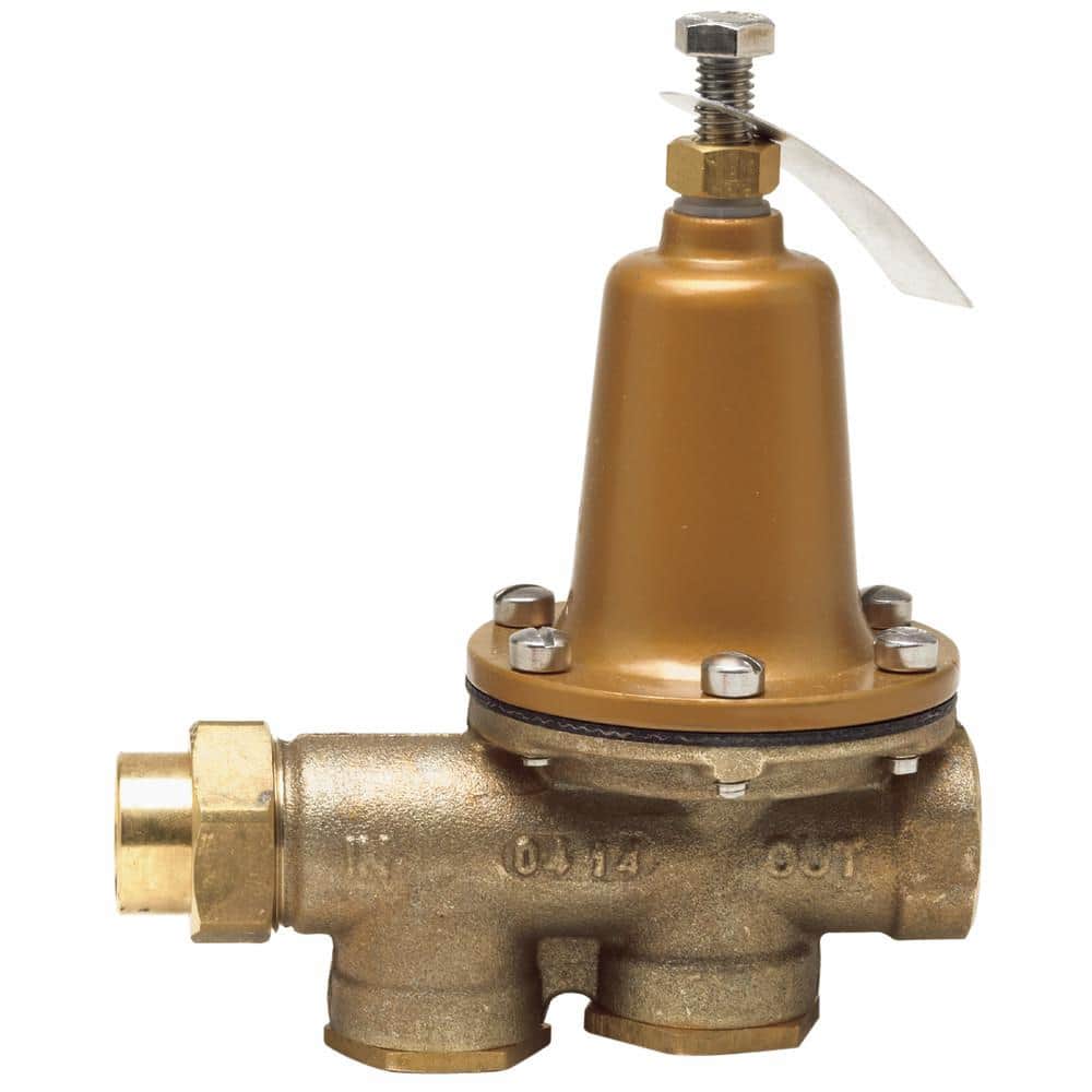 Watts 1 in. Lead-Free Brass FPT x FPT Water Pressure Reducing Valve -  0957004