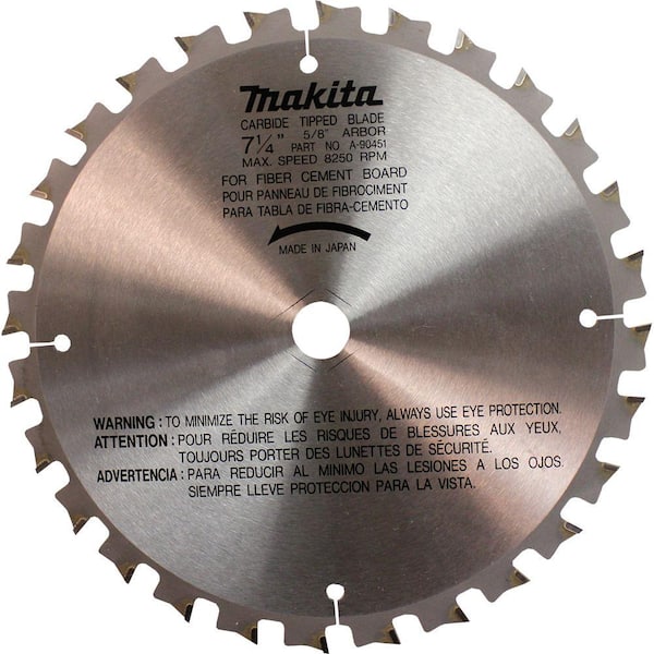 Makita 7-1/4 in. 28-Teeth Carbide Tipped Fiber Cement Blade