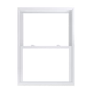 35.75 in. x 49.25 in. 70 Pro Series Low-E Argon Glass Double Hung White Vinyl Replacement Window, Screen Incl