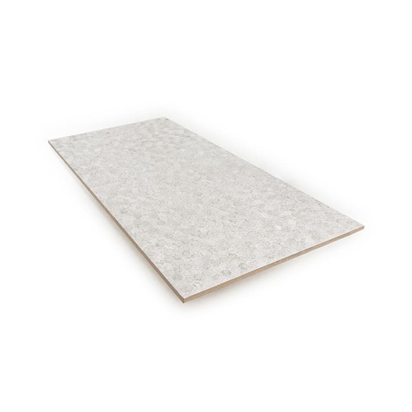 Retreat White 10 in. x 20 in. Glossy Textured Ceramic Wall Tile (10.76 sq. ft./Case)
